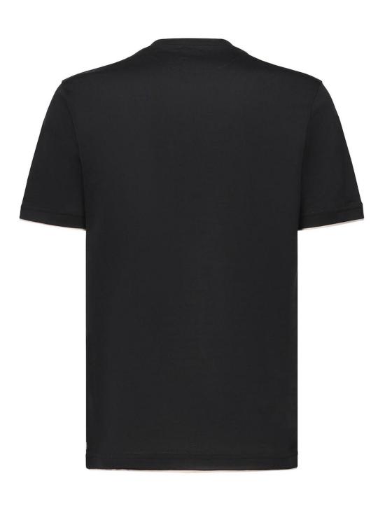 25FW 일레븐티 반팔 티셔츠 L75TSHJ01TES0L3012202 Black - ELEVENTY