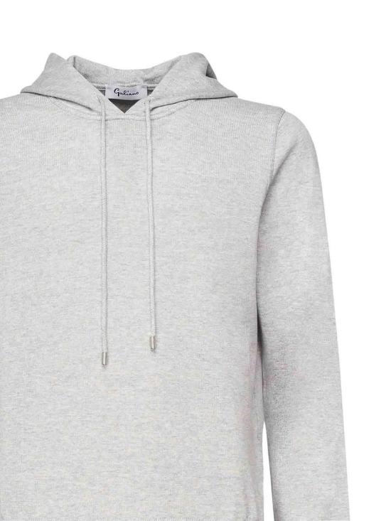 25FW 줄리아노 갈리아노 후드 티셔츠 712214801052 Grey - GIULIANO GALIANO