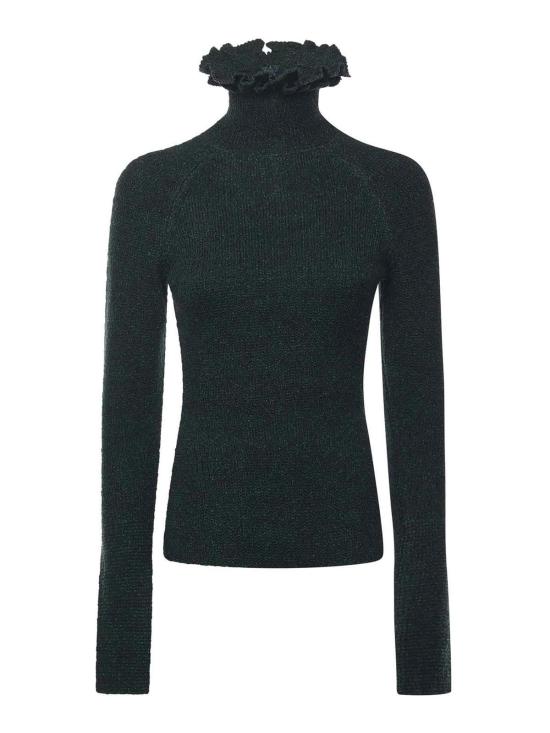 26FW 알라이아 터틀넥 AA9H1310K096B661 Dark Green