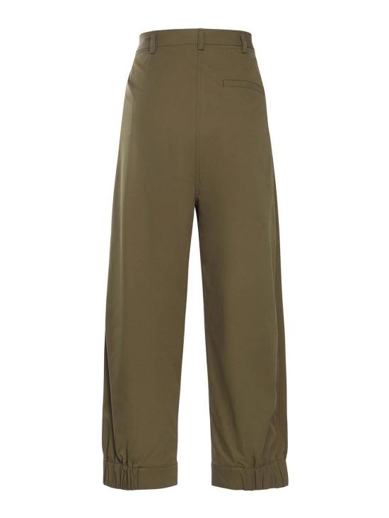 25FW 에르노 스트레이트 팬츠 PT000163D125317740 Green - HERNO