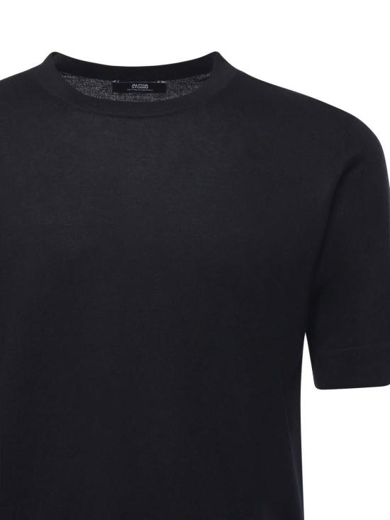 25FW 알파스튜디오 스웨터 FE6853C3001 Blue - ALPHA STUDIO