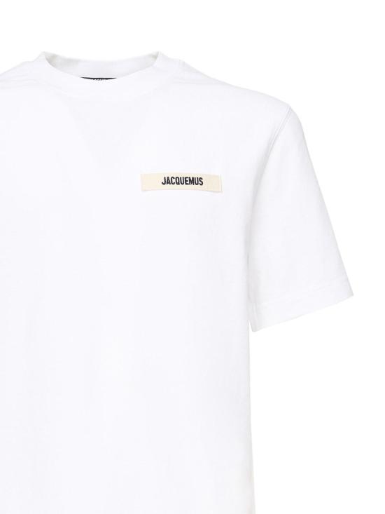  자크뮈스 반팔 티셔츠 25HTSM00133AJ00226100 White - JACQUEMUS