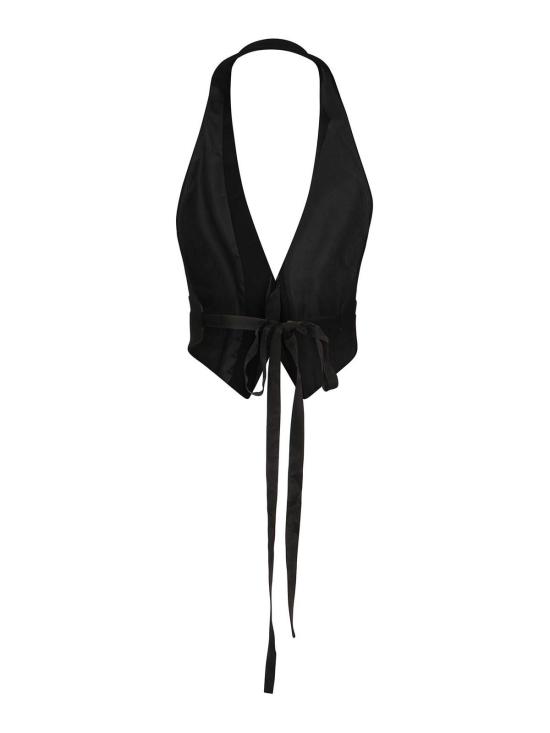 26SS 핑코 베스트 105109A2JLZ99 Black - PINKO