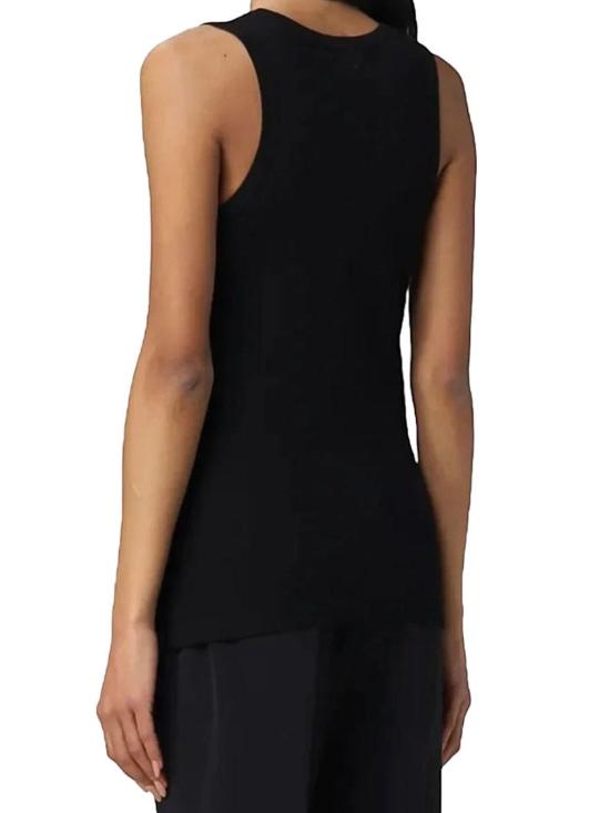  핑코 민소매 티셔츠 CALCOLATOREZ99 Black - PINKO