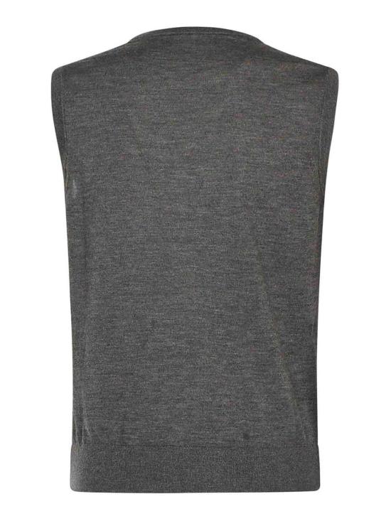  돌체앤가바나 민소매 티셔츠 FXT63ZJBW0PN4032 Grey - DOLCE & GABBANA