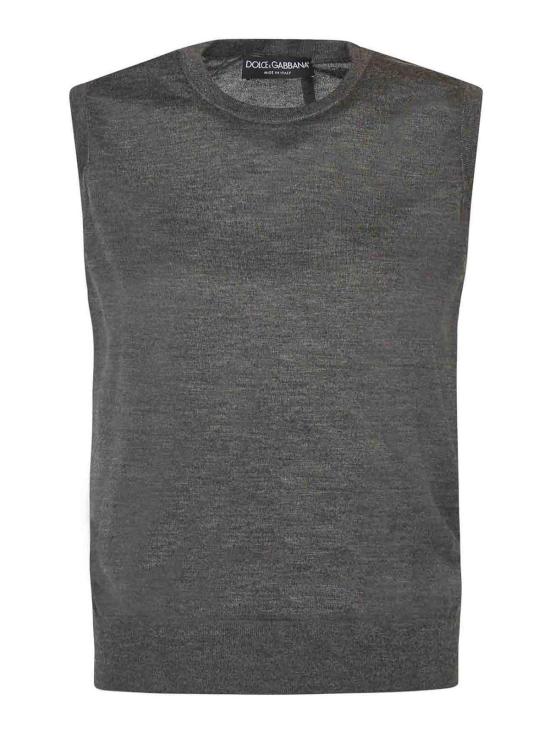  돌체앤가바나 민소매 티셔츠 FXT63ZJBW0PN4032 Grey