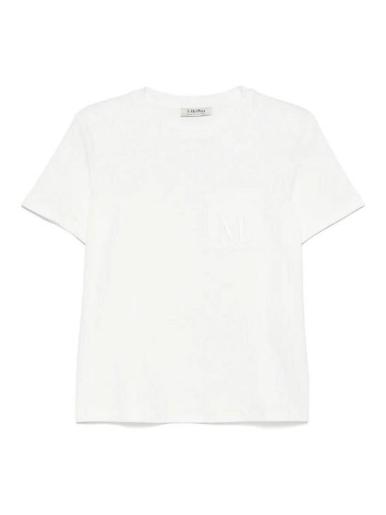 25FW 에스막스마라 반팔 티셔츠 25299760116E15 White