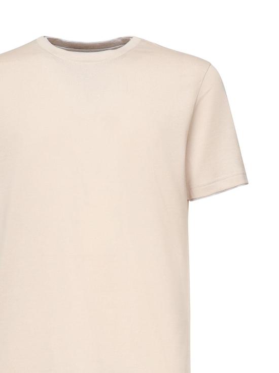 25FW 일레븐티 반팔 티셔츠 L75TSHJ01TES0L3010213 Beige - ELEVENTY