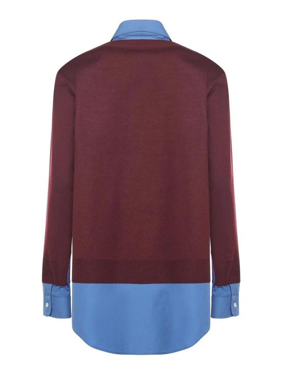 25FW 미우미우 자켓 MK196217HJF041F Dark Red - MIU MIU