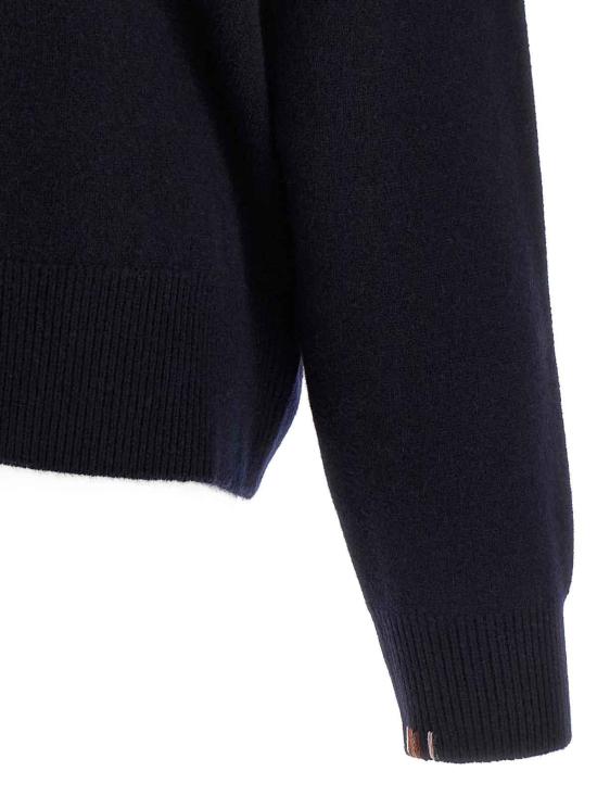 25FW 익스트림캐시미어 탑 N431MIKENAVY Blue - EXTREME CASHMERE