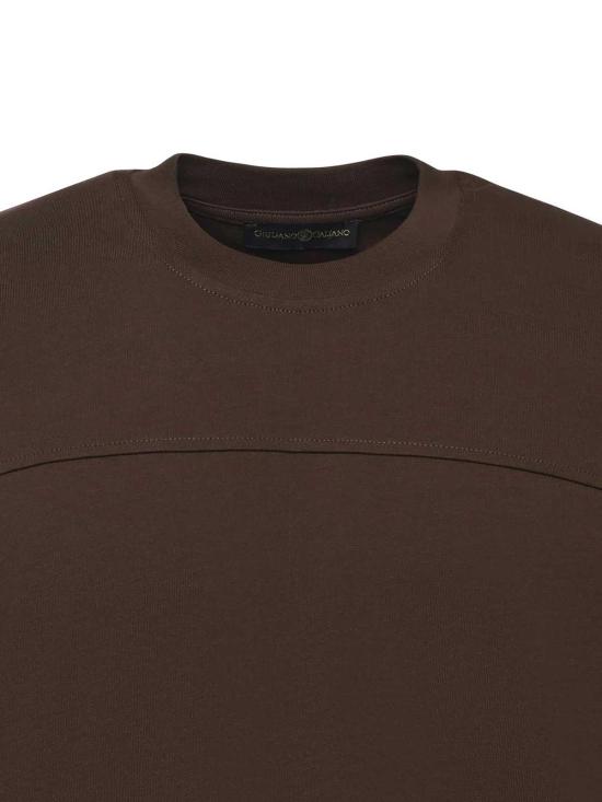 25FW 줄리아노 갈리아노 반팔 티셔츠 BOBKAKI Light Brown - GIULIANO GALIANO