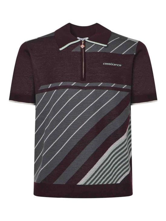  카사블랑카 폴로 티셔츠 MAW25KW110101 Purple