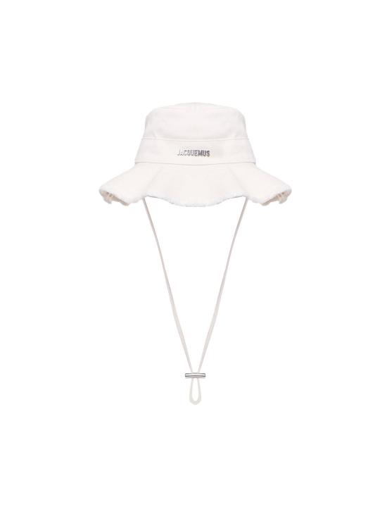 26SS 자크뮈스 버킷햇 22EACU00002AE00014110 White - JACQUEMUS