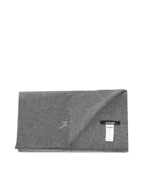 26FW 자크뮈스 머플러/스카프 25HACU00792AK00290970 Grey - JACQUEMUS