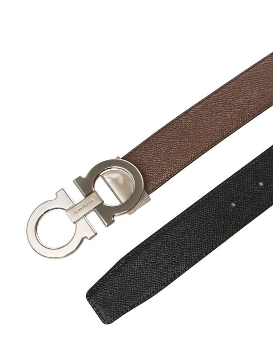 25FW 살바토레 페라가모 가죽 벨트 679710770654084 Brown - SALVATORE FERRAGAMO