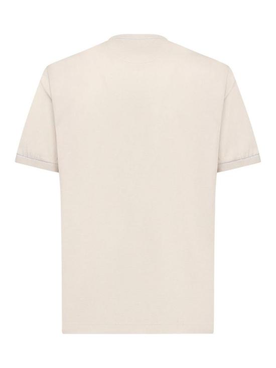 25FW 일레븐티 반팔 티셔츠 L75TSHL04TES0L3040213 Beige - ELEVENTY