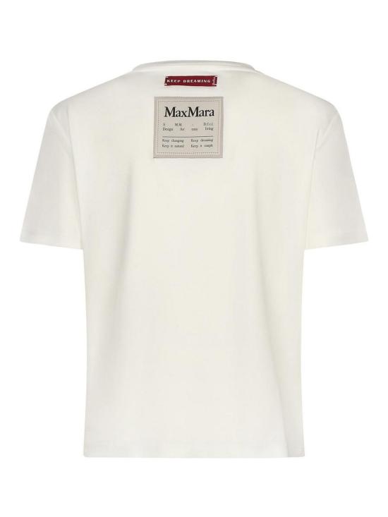  에스막스마라 반팔 티셔츠 25299760416E15 White - 'S MAX MARA