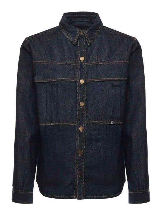 25FW 줄리아노 갈리아노 긴팔 셔츠 MATTCAMPIONE Blue