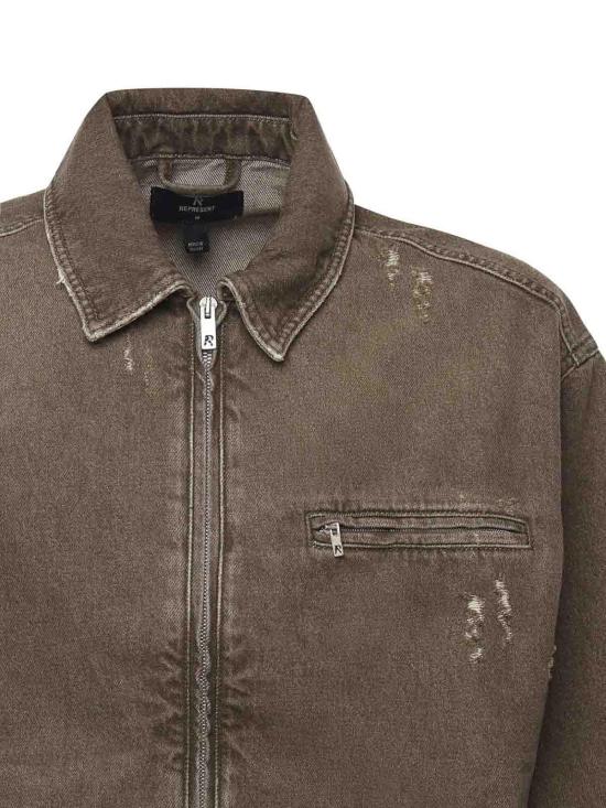 26FW 리프레젠트 데님 팬츠 MLM10033659 Dark Green - REPRESENT