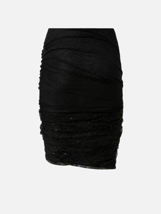  핑코 미디 스커트 105584A2T5Z99 Black - PINKO