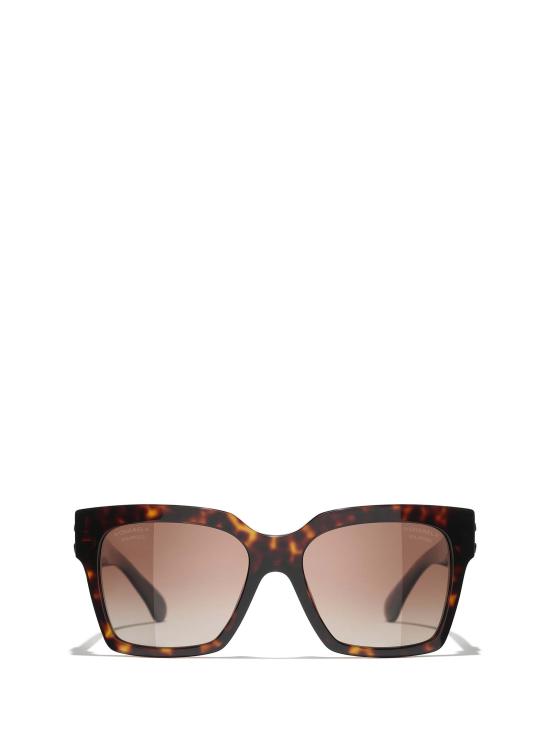 26FW 샤넬 선글라스 CH5557 1827S9 BROWN HAVANA