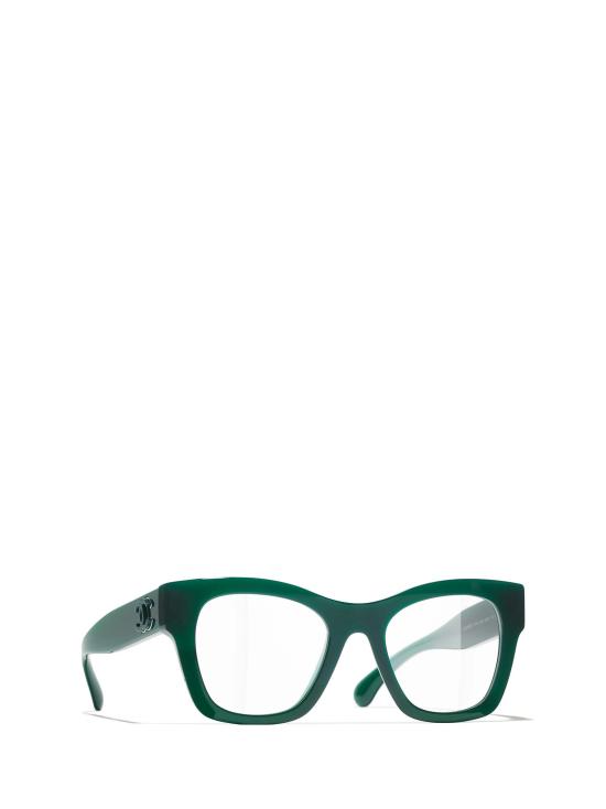 26FW 샤넬 안경 CH3498 1228 OPAL GREEN - CHANEL