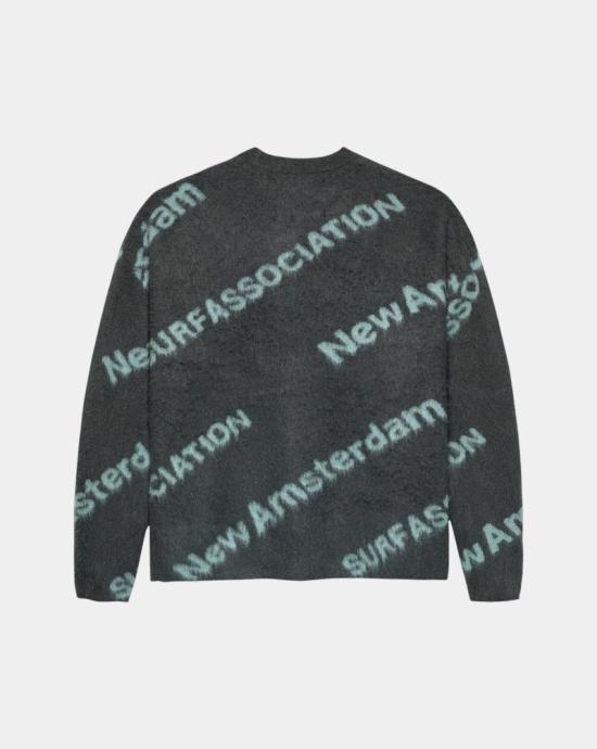 25FW 뉴 암스테르담 서프 어쏘시에이션 스웨터 2502029002 Grey - NEW AMSTERDAM SURF ASSOCIATION