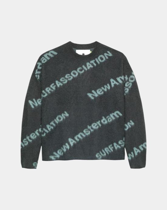 25FW 뉴 암스테르담 서프 어쏘시에이션 스웨터 2502029002 Grey