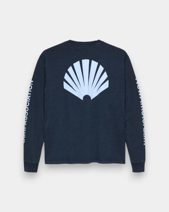 25FW 뉴 암스테르담 서프 어쏘시에이션 셔츠 2502085002 NAVY Blue - NEW AMSTERDAM SURF ASSOCIATION