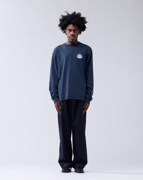 25FW 뉴 암스테르담 서프 어쏘시에이션 셔츠 2502085002 NAVY Blue - NEW AMSTERDAM SURF ASSOCIATION