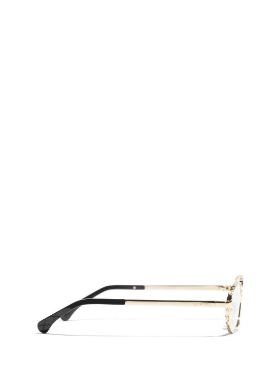 26FW 샤넬 안경 CH2227 C134 PALE GOLD - CHANEL