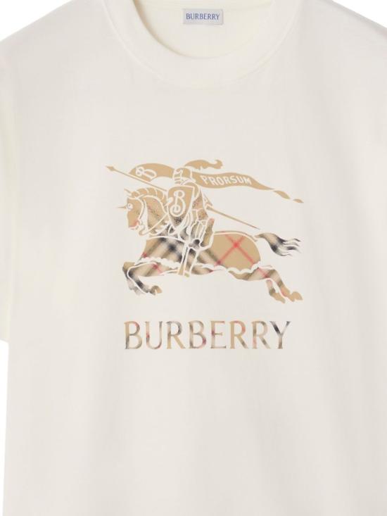 26SS 버버리 반팔 티셔츠 8119014 B7078 Chalk - BURBERRY