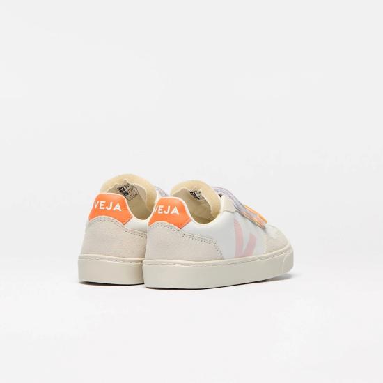 25FW [키즈] 베자 스니커즈 SX2021009C MULTICOLR WHITE PETALE Cream - VEJA