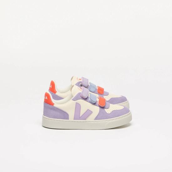 25FW [키즈] 베자 스니커즈 CV0520614C CASHEW MULTICOLR ORCHID Lilac - VEJA