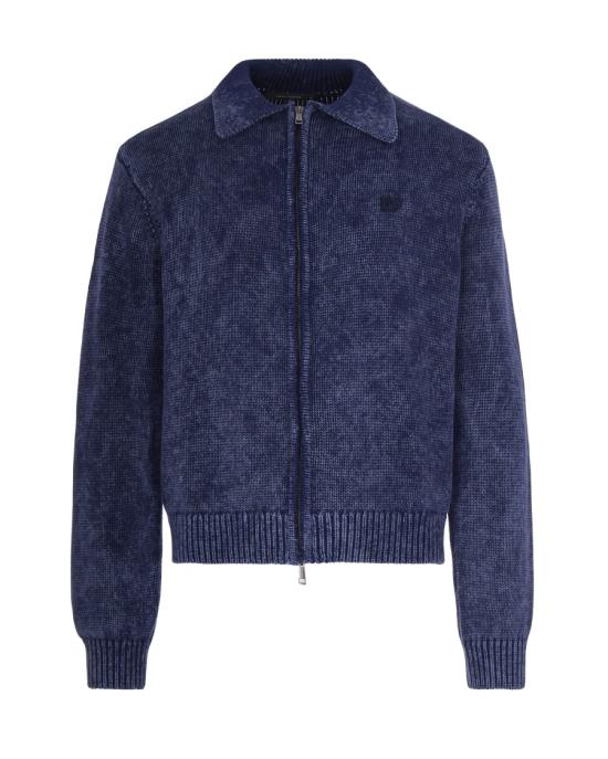 25FW 데일리 페이퍼 집업 니트 7543957 Blue