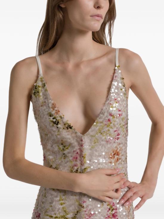 26SS 알베르타 페레티 미디 원피스 261U0451 16461888 Fantasia - ALBERTA FERRETTI