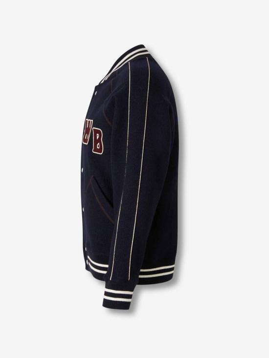 25FW 웨일즈보너 봄버 자켓 MA25JE18JE04503 NAVY Blue - WALES BONNER