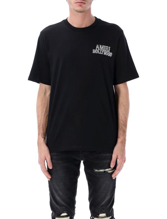 26SS 아미리 반팔 티셔츠 AMTOJR1035 001 Nero