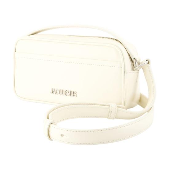 25FW 자크뮈스 르 바네토 레더 카메라백 BAM00429AC01C01 115 IVORY - JACQUEMUS