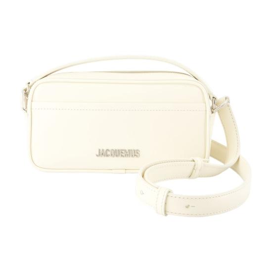 25FW 자크뮈스 르 바네토 레더 카메라백 BAM00429AC01C01 115 IVORY