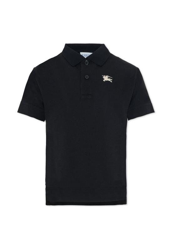 26SS [키즈] 버버리 폴로 셔츠 8117373 A1189 BLACK