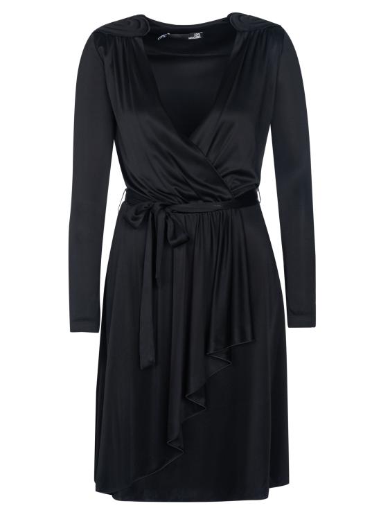  모스키노 숏 원피스 W5C1001M4262 BLACK