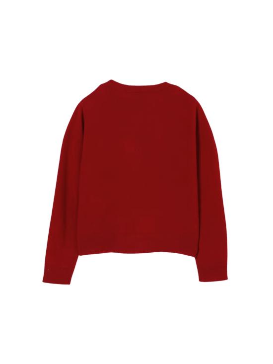 25FW [키즈] 봉쁘앙 가디건 N05GCAK00001 151 RED - BONPOINT