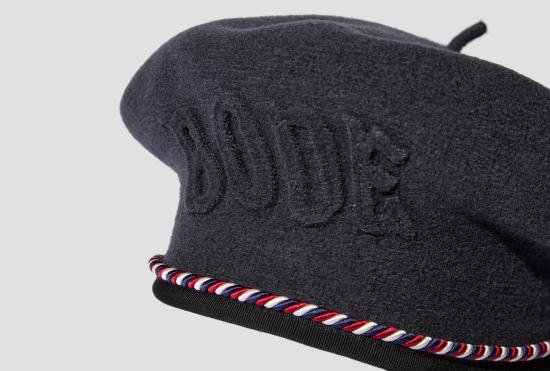 25FW 보디 베레모 스크립트 베레모 MRF25AC030 블랙 - BODE