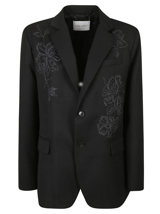 25FW HIPPY REALISTI 수트 자켓 J2025 S2 011 R BLACK Black