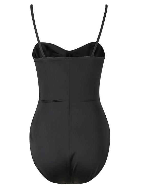 25FW 노마카말리 바디수트 티셔츠 SW426XNL303001 BLACK Black - NORMA KAMALI