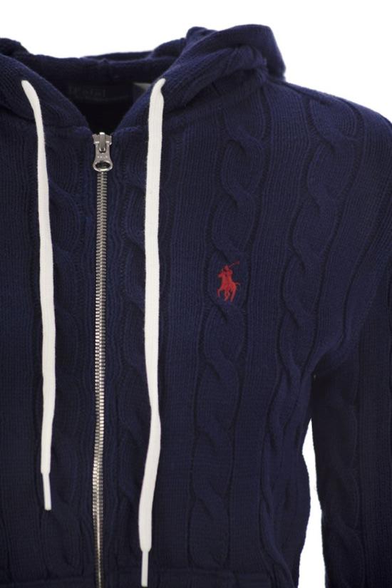 26SS 폴로 랄프로렌 후드 티셔츠 211959124 001 BLUE - POLO RALPH LAUREN