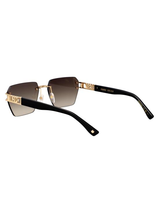 25FW 디스퀘어드2 선글라스 D2 0173S J5GHA GOLD - DSQUARED2