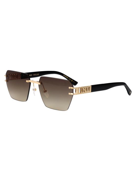 25FW 디스퀘어드2 선글라스 D2 0173S J5GHA GOLD - DSQUARED2