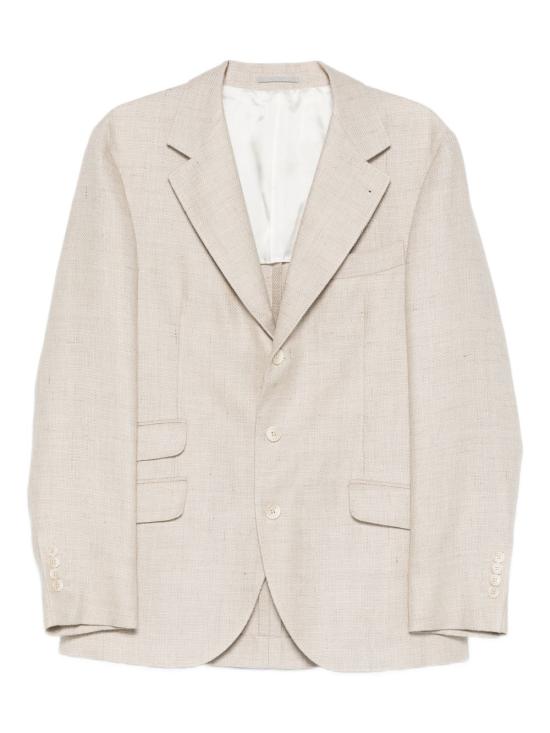 26SS 브루넬로 쿠치넬리 수트 자켓 MZ4037BWDC042 BEIGE